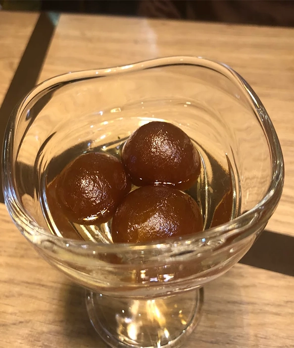 An indulgent selection of Christmas sweets & desserts from Nalan, perfect for festive corporate event