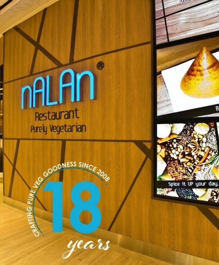 Enjoy delicious and wholesome meals at our pure veg restaurant with the logo of freshness.