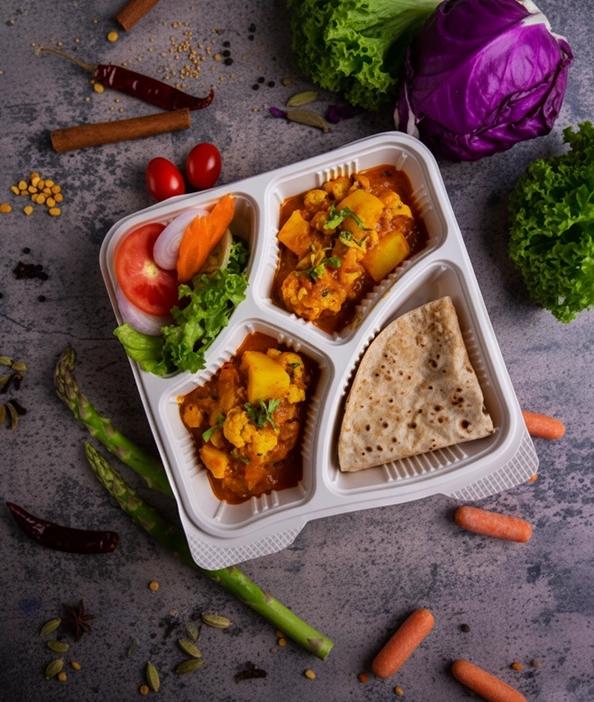 On the Go Indian Bento Box