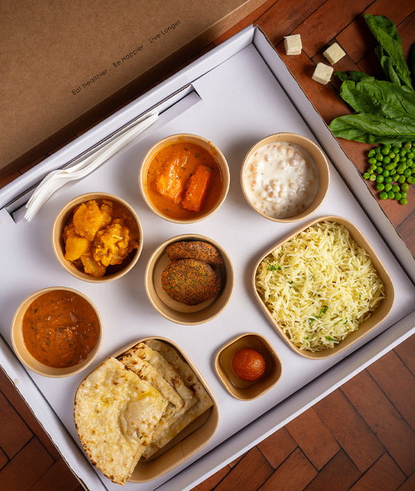 Royal Punjabi feast featuring authentic North Indian dishes prepared fresh for a rich dining experience