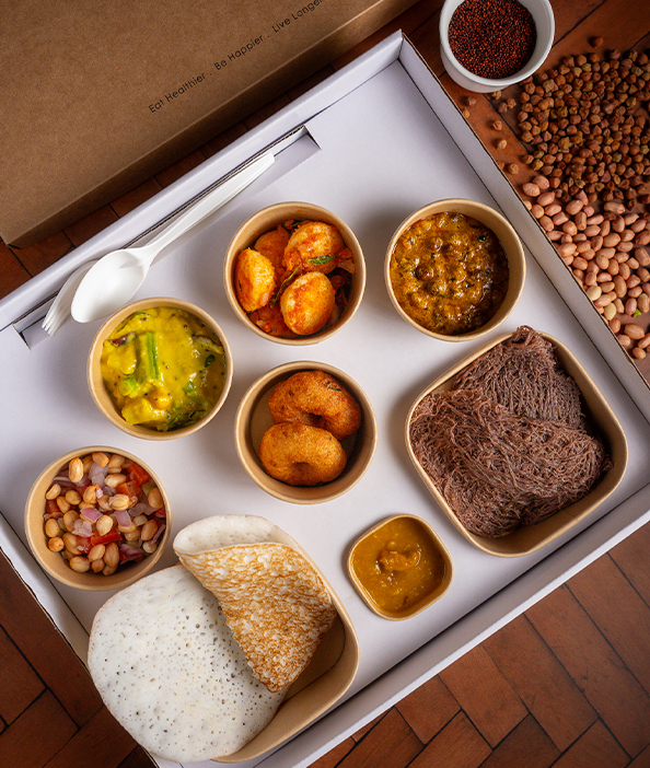 South Indian heritage feast featuring authentic regional dishes prepared with fresh traditional ingredients